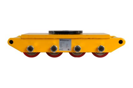 Transport Trolley 12 Ton with 8 PU wheels and rotating Anti-Slip Pad