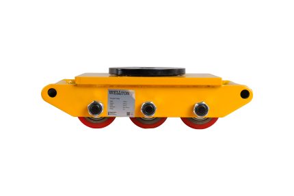 Transport Trolley 8 Ton with 6 PU wheels and rotating Anti-Slip Pad